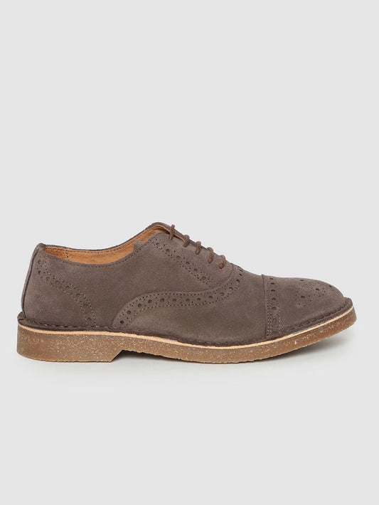 Brown Suede Brogues