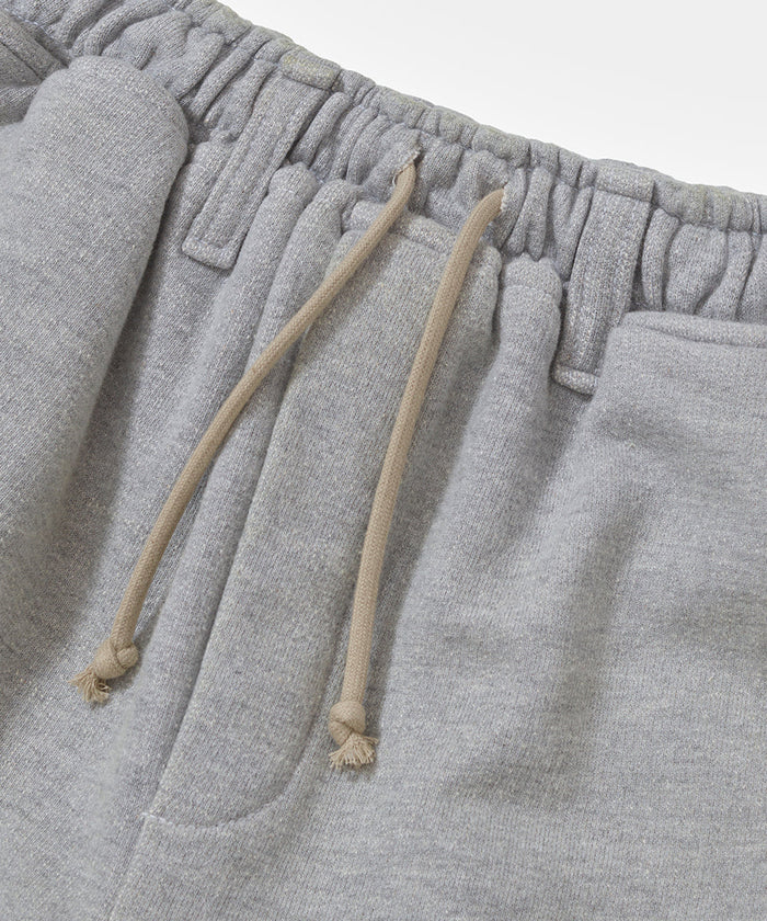 Calça Layered Wide Leg French Terry - Grey Melange