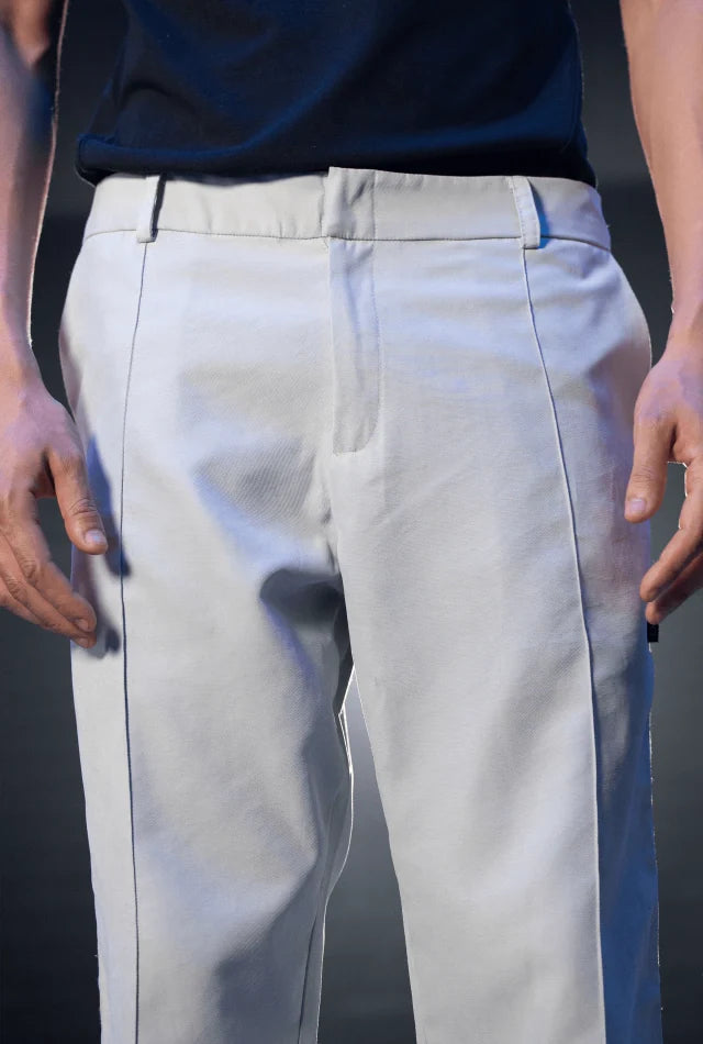 Calça Tailored Prata