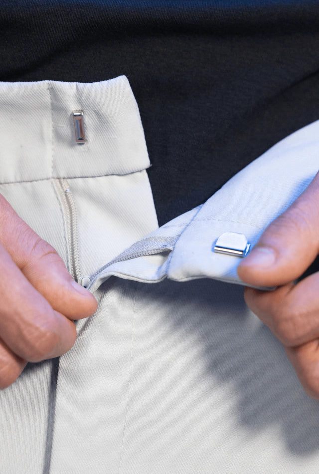Calça Tailored Prata