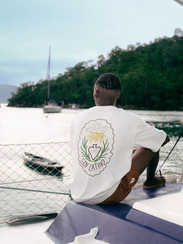 Camiseta Over Soy Latino