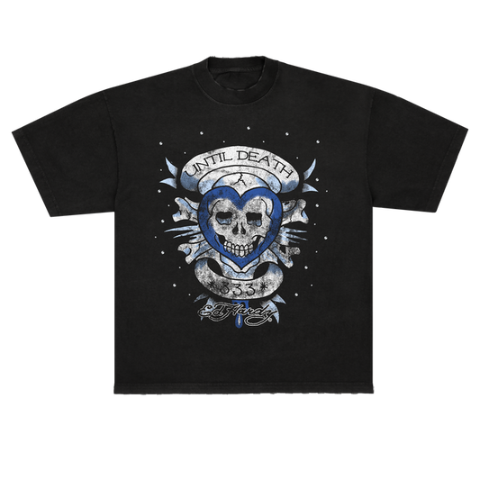 Camiseta "Until Death" Ed Hardy x Matuê