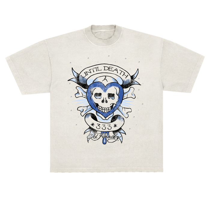 Camiseta "Until Death" Ed Hardy x Matuê