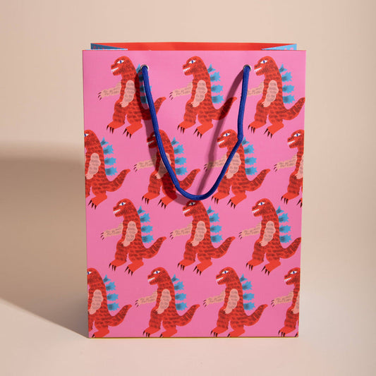 Carolyn Suzuki Gift Bag - Fiery Kaiju