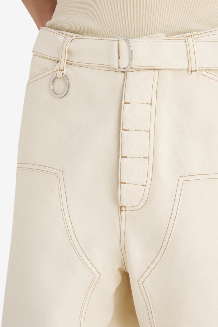 CARPENTER SHORTS 42 / OFF WHITE