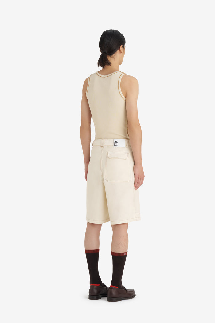CARPENTER SHORTS 42 / OFF WHITE