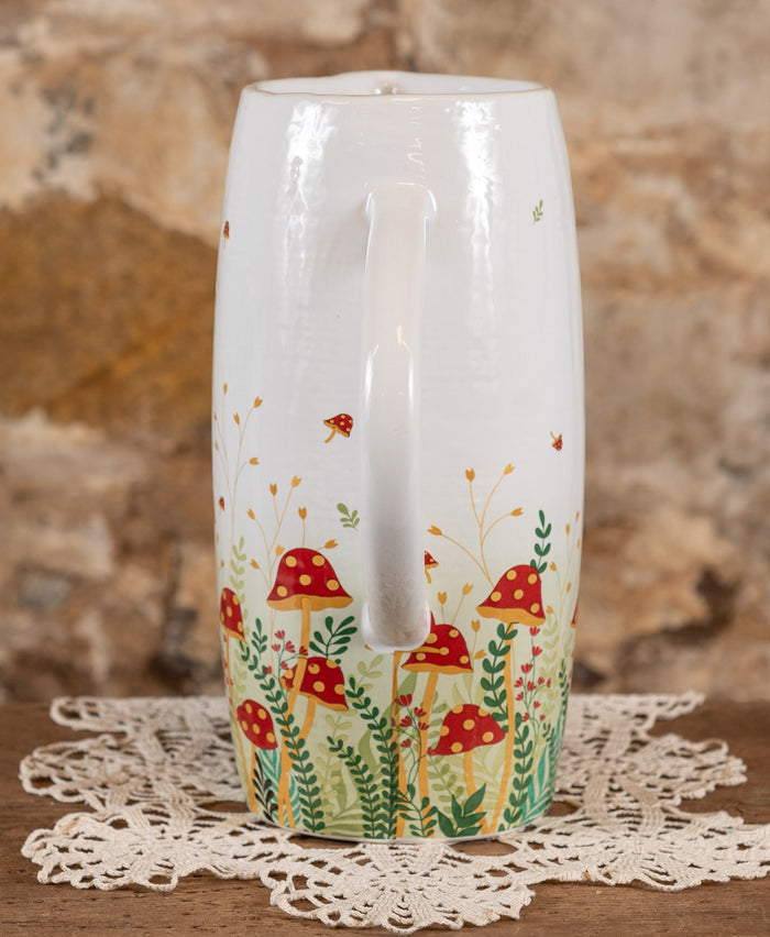 Ceramic Mushroom Pitcher