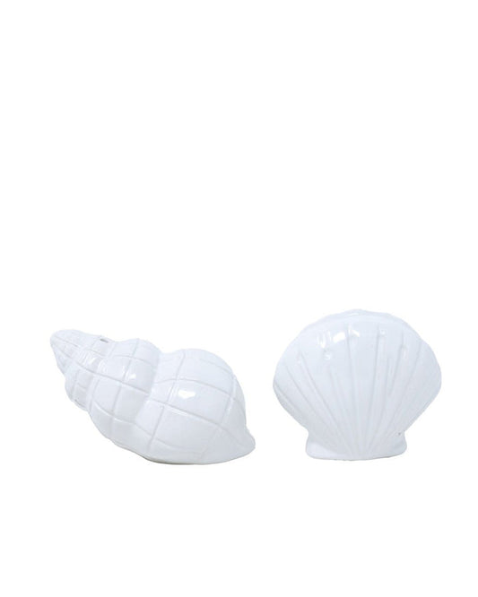Lilly Pulitzer - Ceramic Salt and Pepper Shakers - Resort White