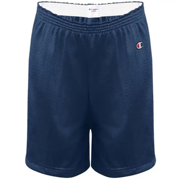 Navy Champion Youth Mesh Shorts