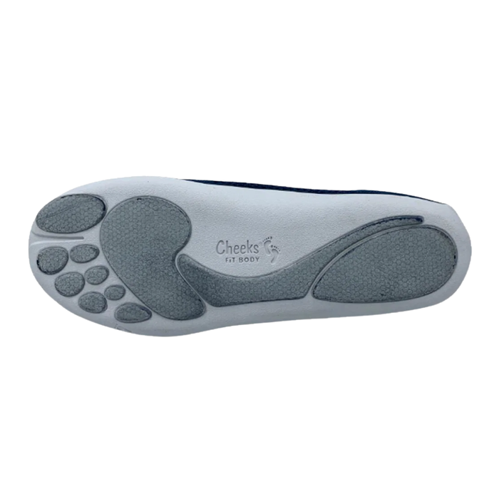 Cheeks Women's Tony Little Cheeks Barefoot Ballerinas Navy