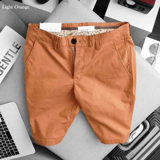 Chino Shorts - Light Orange - Dubai Offers Today