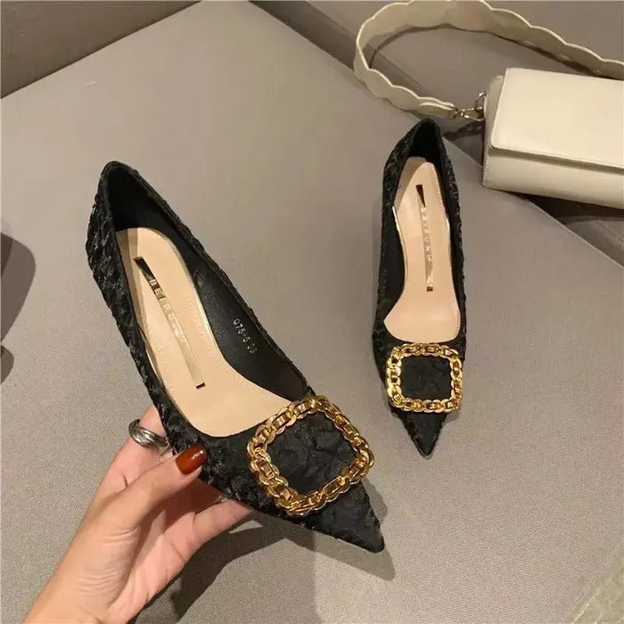 Cinderella Pointed High Heels fashionnsio