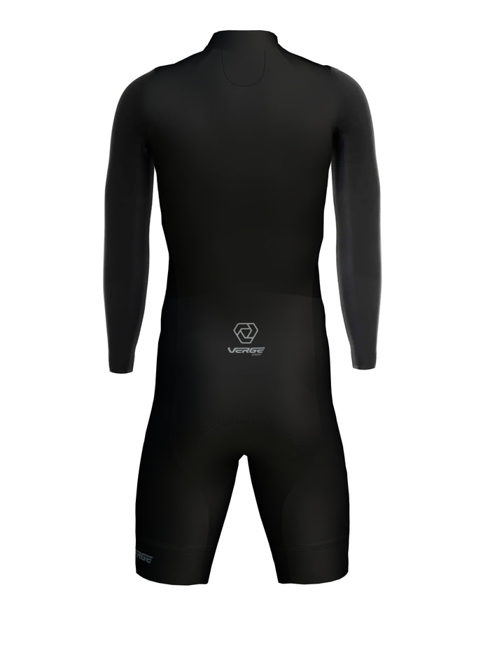 CLASSIC LONG SLEEVE SPEEDSUIT - MEN - BLACK