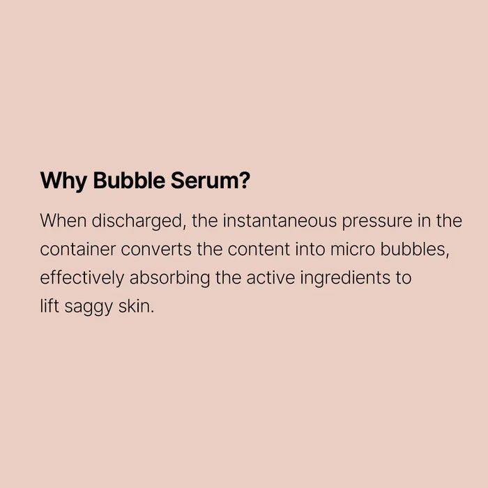 Collagen Glow Bubble Serum