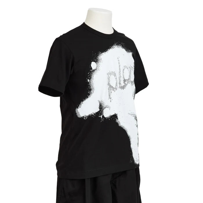 Comme Des Garçons SHIRT x Christian Marclay Print E T-Shirt - Black