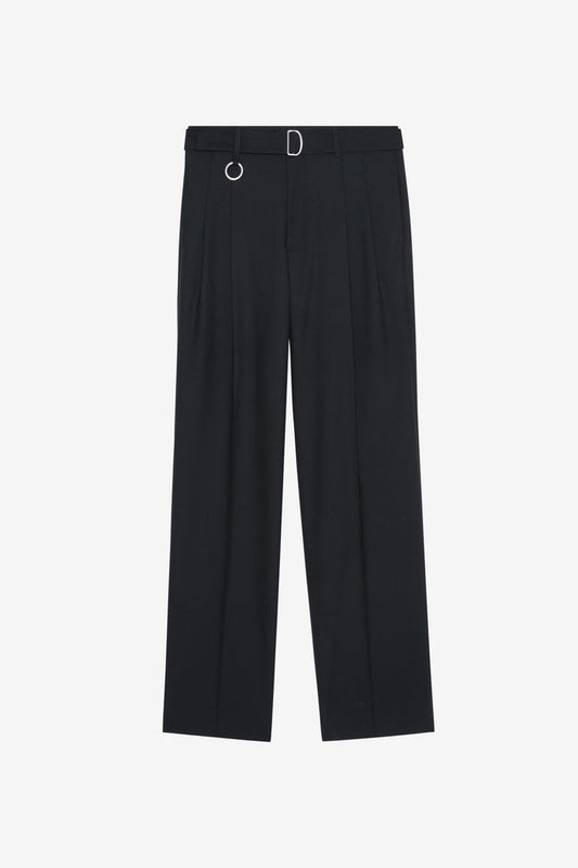 LOOSE SUIT PANT - BLACK 42 / BLACK