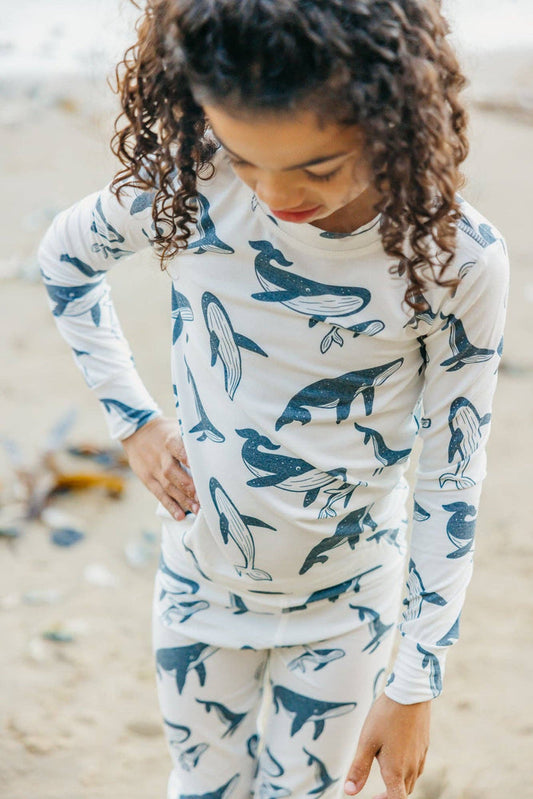Copper Pearl Long Sleeve Pajama Set - Cove