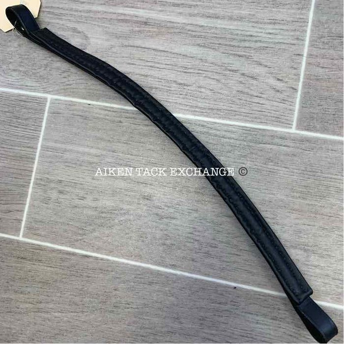 Courbette Padded Plain Raised Browband, Size Pony 14.5"