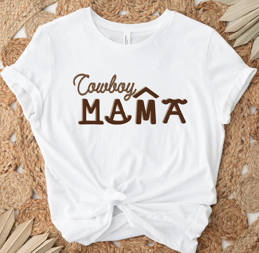 Cowboy Mama Brands- Bella Canvas T-Shirt