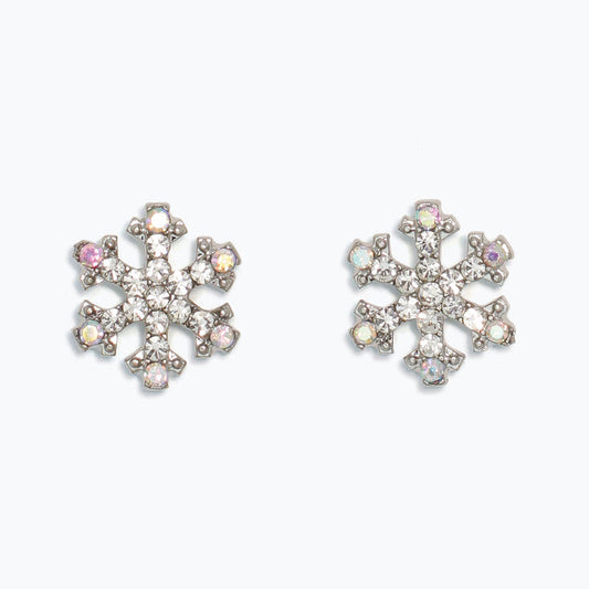 Crystal Snowflake Earrings