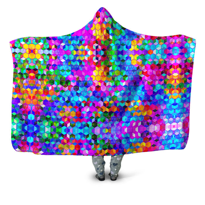 Cubism Hooded Blanket Art Designs Works Epic Hoodie
