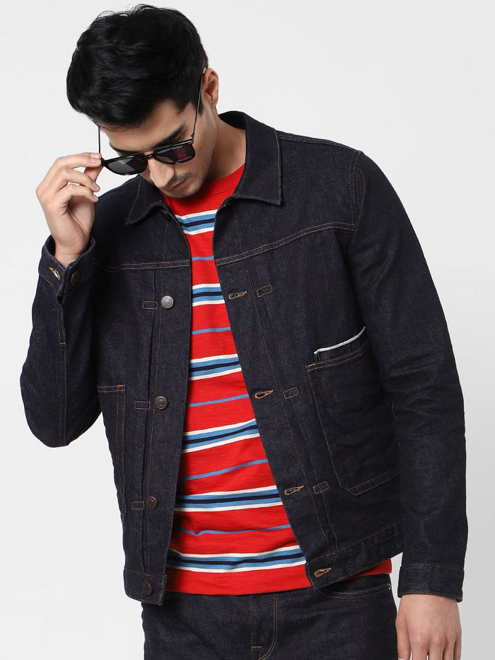 Dark Blue Denim Jacket