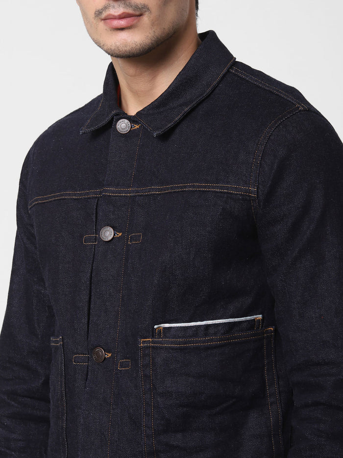 Dark Blue Denim Jacket