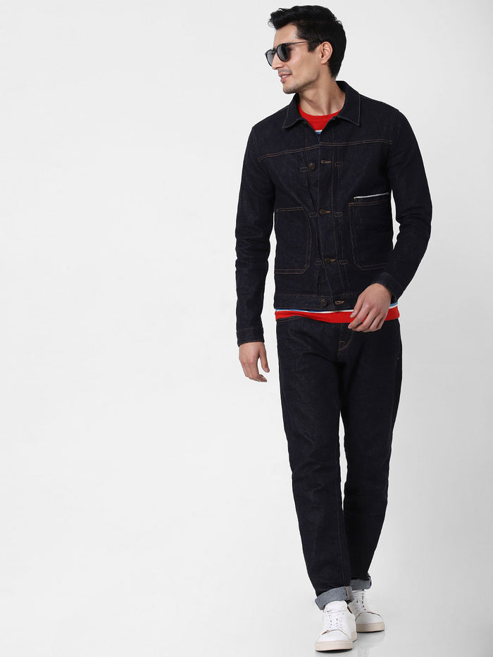 Dark Blue Denim Jacket