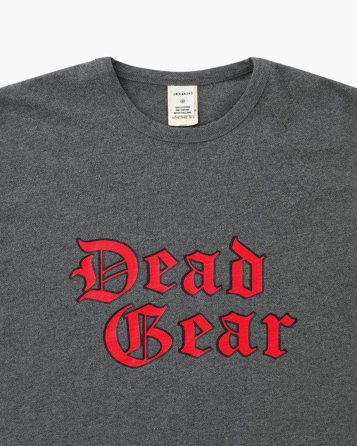 Dead Gear Tee Charcoal