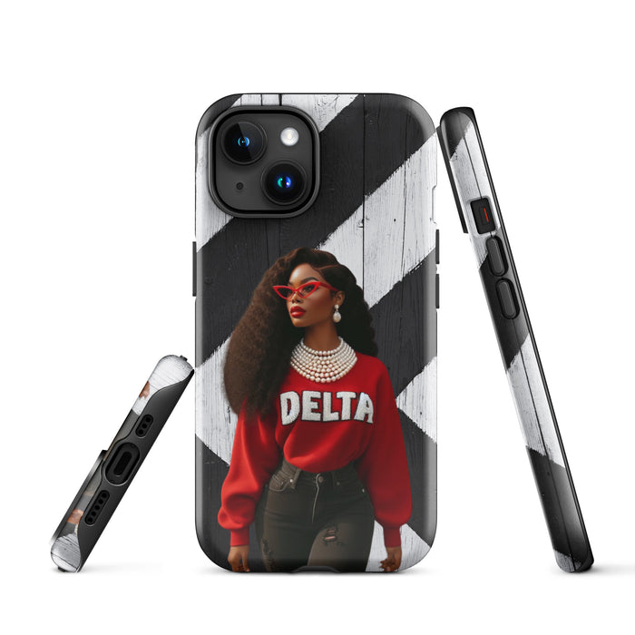 Delta Girl iPhone Case