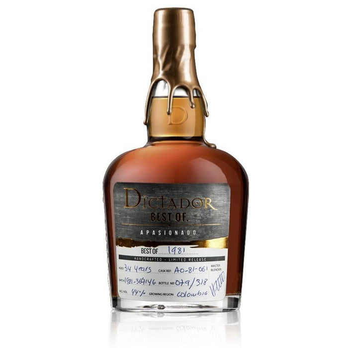 Dictador Best Of 1984 Port Cask Finish Vintage Rum Rum Dictador