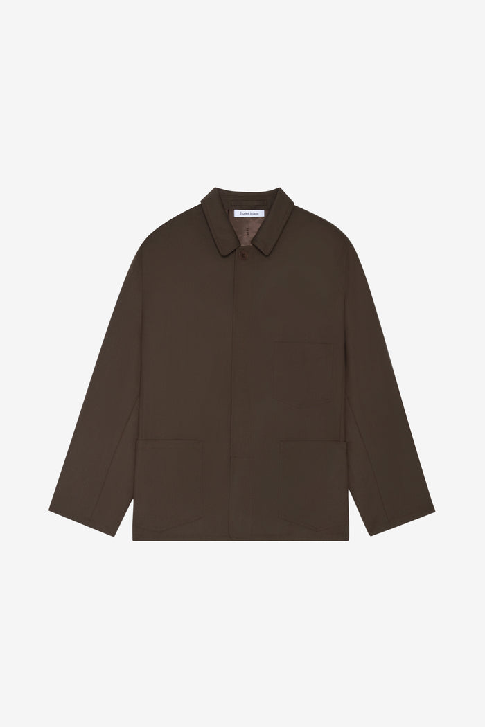 DRESS UP WORKER JACKET 42 / DK BROWN