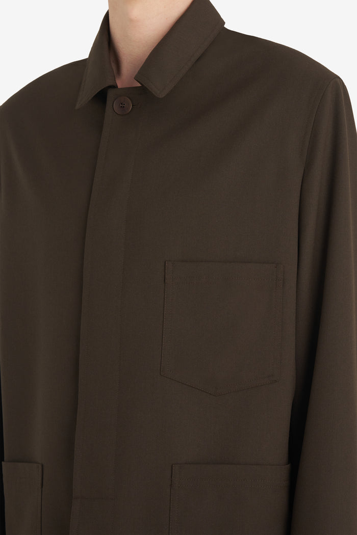 DRESS UP WORKER JACKET 42 / DK BROWN