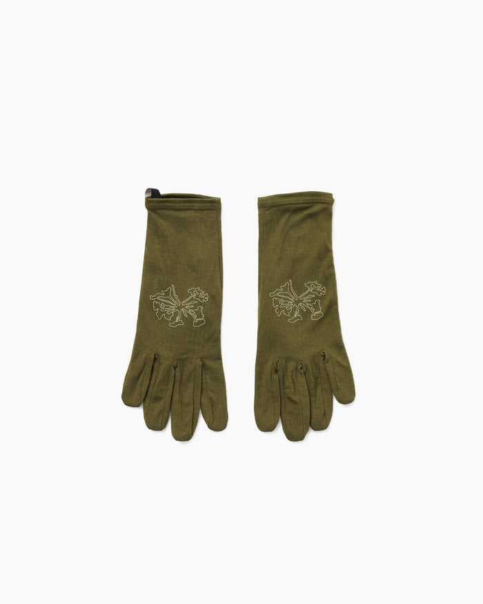 Drift Merino Glove Dark Olive
