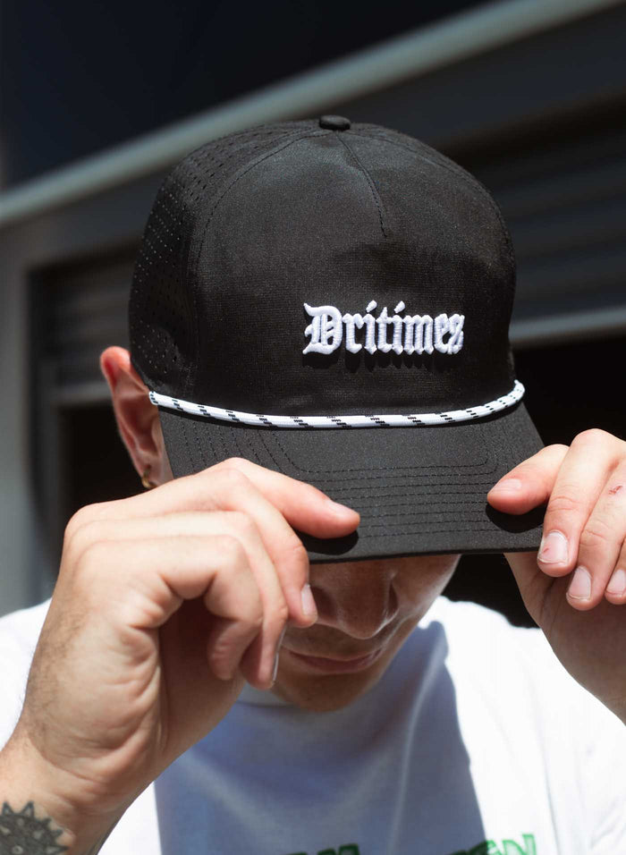 Dritimes Old School Unstructured Snapback Cap