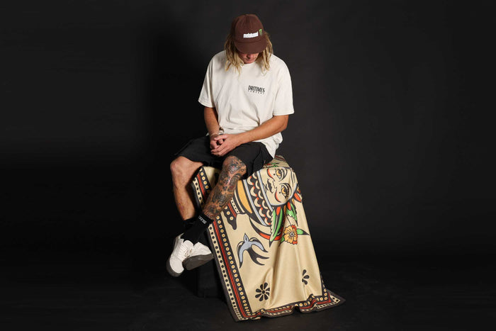 DT25 | Boyd Hilder - 'Sun City' Beach Towel