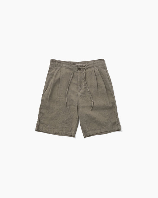 Dweller Easy Shorts Linen Canvas Gray