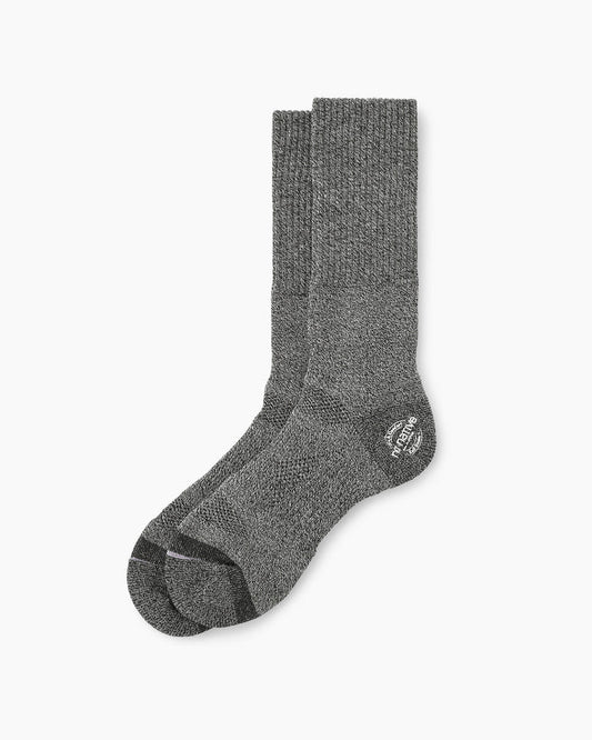 Dweller Socks Hi C/P/P Woven Charcoal