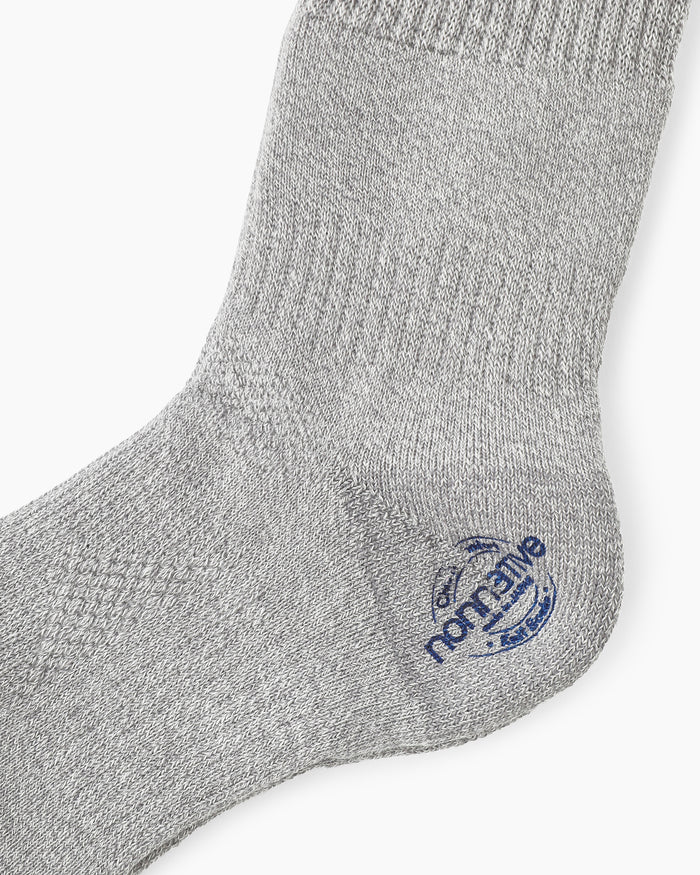 Dweller Socks Hi C/P/P Woven Gray
