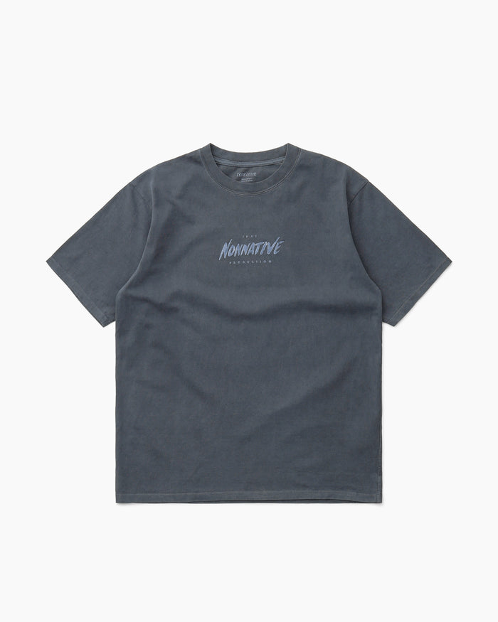 Dweller S/S Tee "That Nonnative Production" Navy