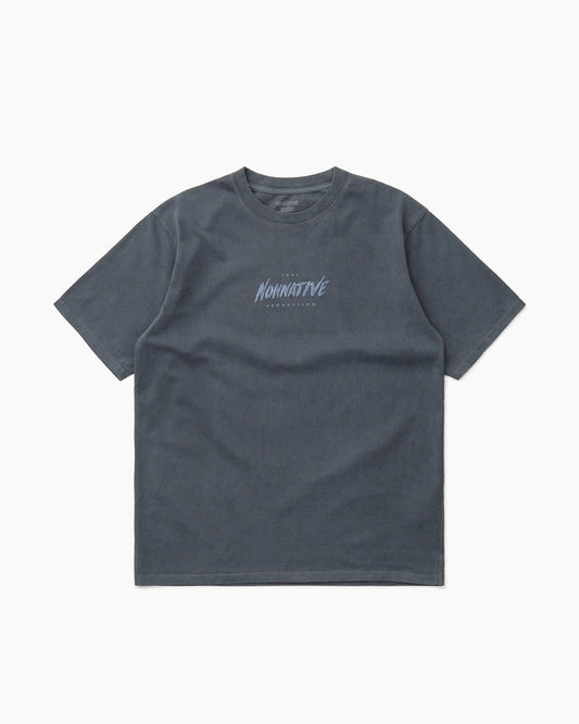 Dweller S/S Tee "That Nonnative Production" Navy