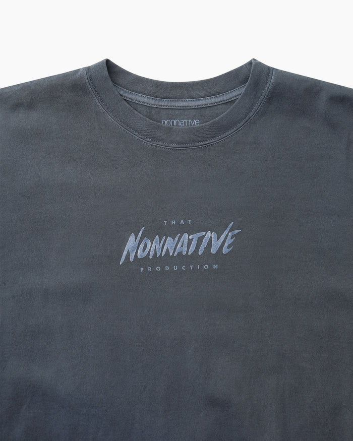 Dweller S/S Tee "That Nonnative Production" Navy