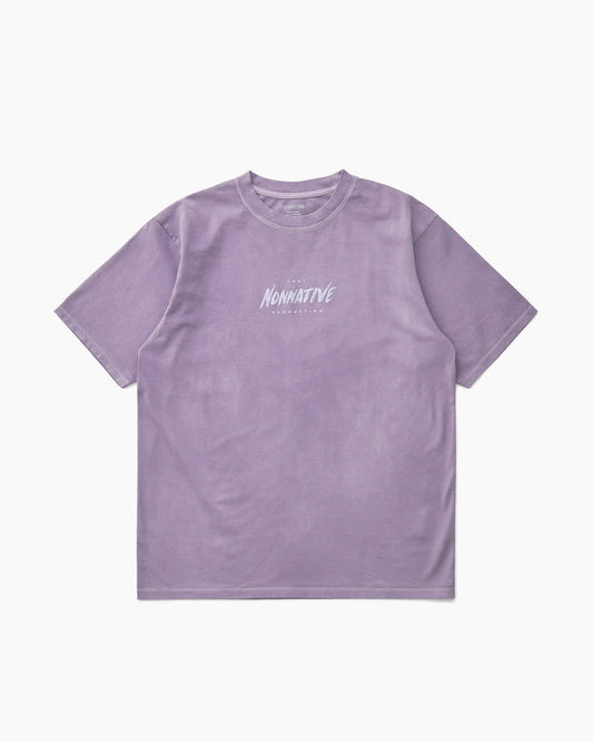 Dweller S/S Tee "That Nonnative Production" Purple