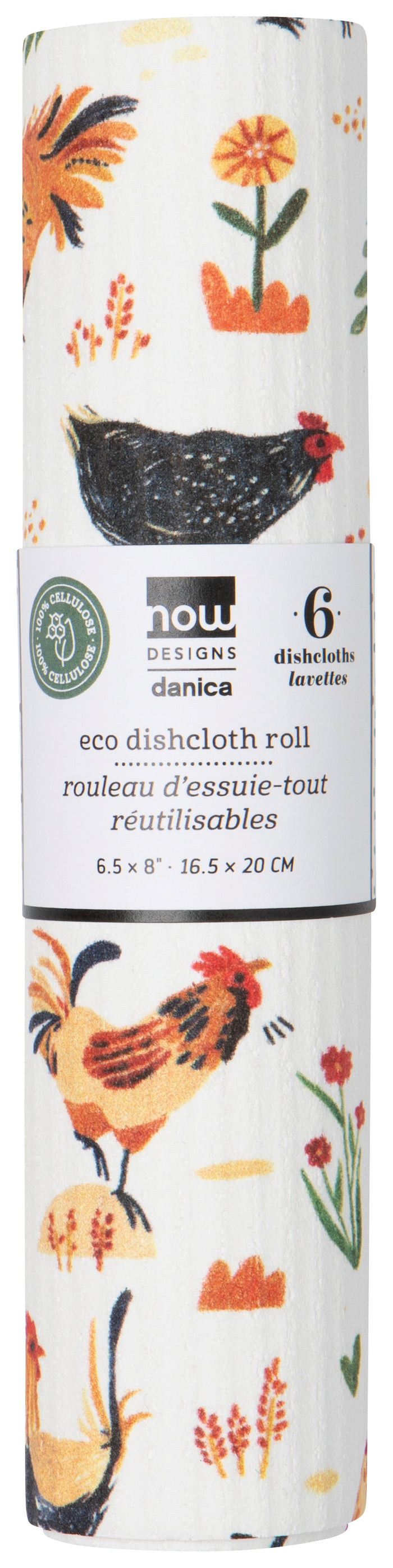 Eco Dishcloth Roll-s (Multiple Designs)
