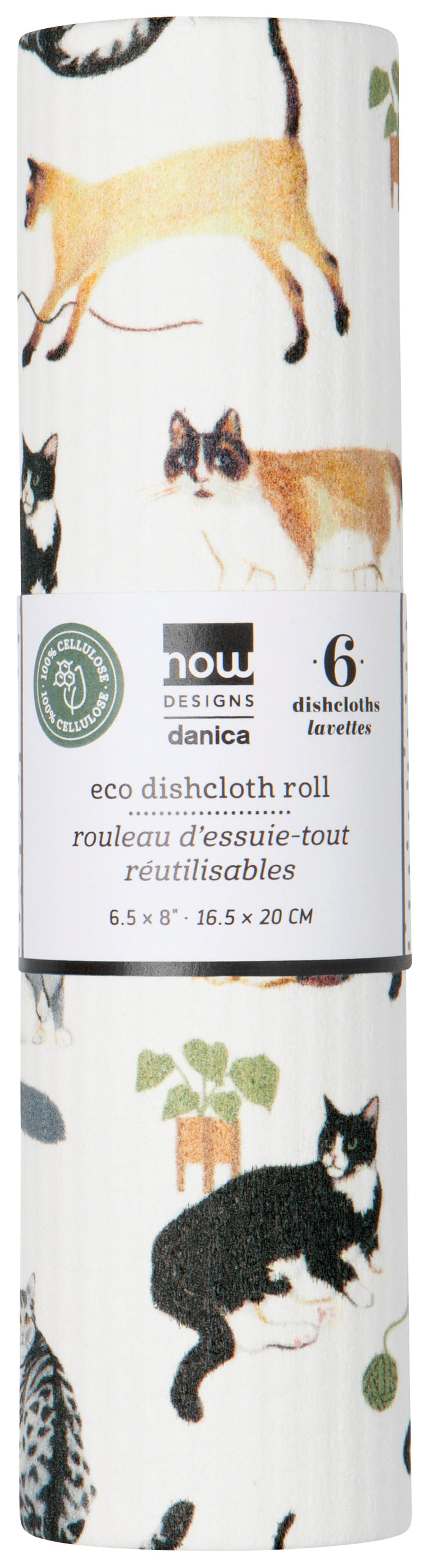Eco Dishcloth Roll-s (Multiple Designs)