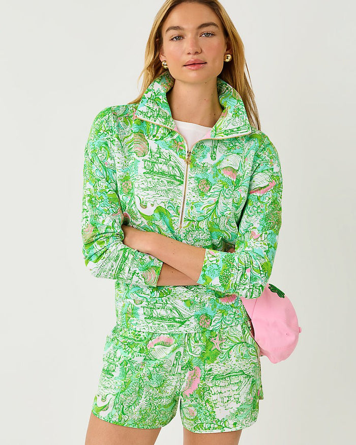 Lilly Pulitzer - Eleni Upf 50 Plus Pullover - Resort White Ship To Shore