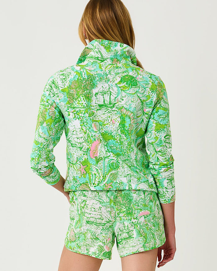 Lilly Pulitzer - Eleni Upf 50 Plus Pullover - Resort White Ship To Shore