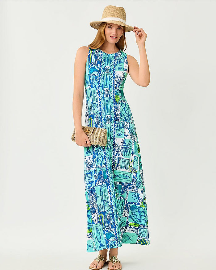 Lilly Pulitzer - Ellison Maxi Dress - Mint Condition Harlillyquin