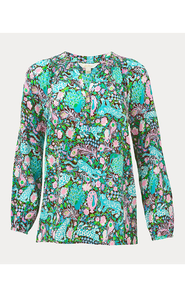 Lilly Pulitzer - Elsa Top - Multi Royal Zoo
