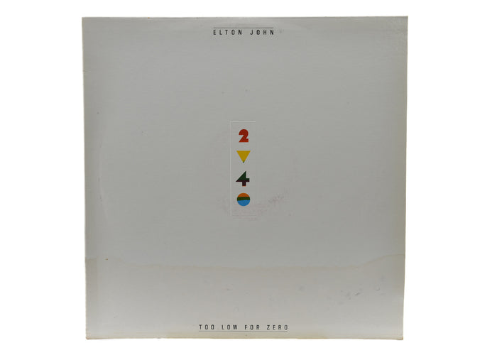 Elton John -Too Low For Zero